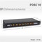 Pyle Outlet Strip, Rack Mounted, 8 Outlet(s) PDBC10 - alternate 2